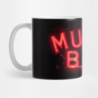 Music Box Neon Southport Chicago Mug